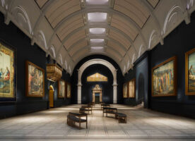A moody makeover for the V&A’s Raphael Court