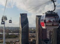 Emirates Air Line gets busy after the lockdown