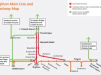 London to Brighton railway to have a partial closure next February