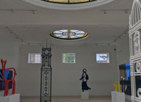 Julian Opie at Pitzhanger – bold lines meets ornate architecture
