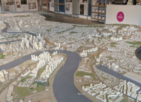 See a huge scale model of central London at Kings Cross