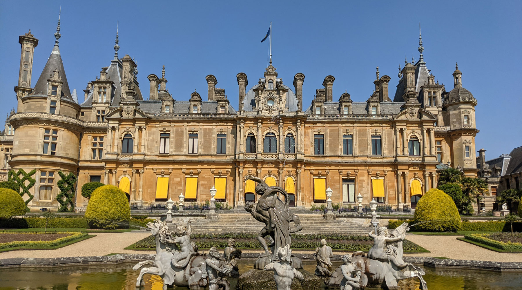 A day trip to - Waddesdon Manor
