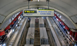 Behind the scenes at South Kensington tube station’s escalator replacement project