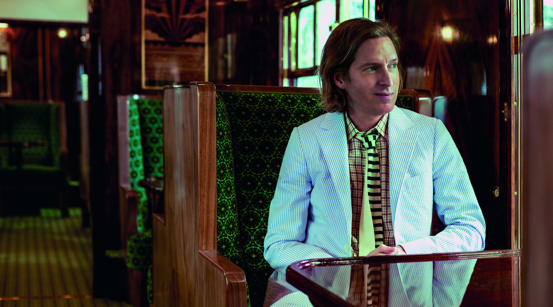 Take a trip in a Wes Anderson designed steam train
