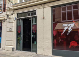 A temporary David Bowie shop has opened in London
