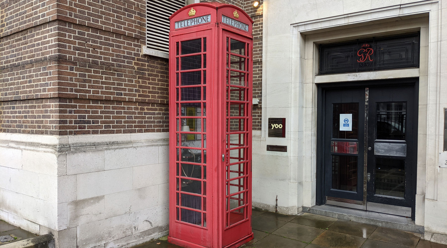 Maida Vale's double-decker telephone box