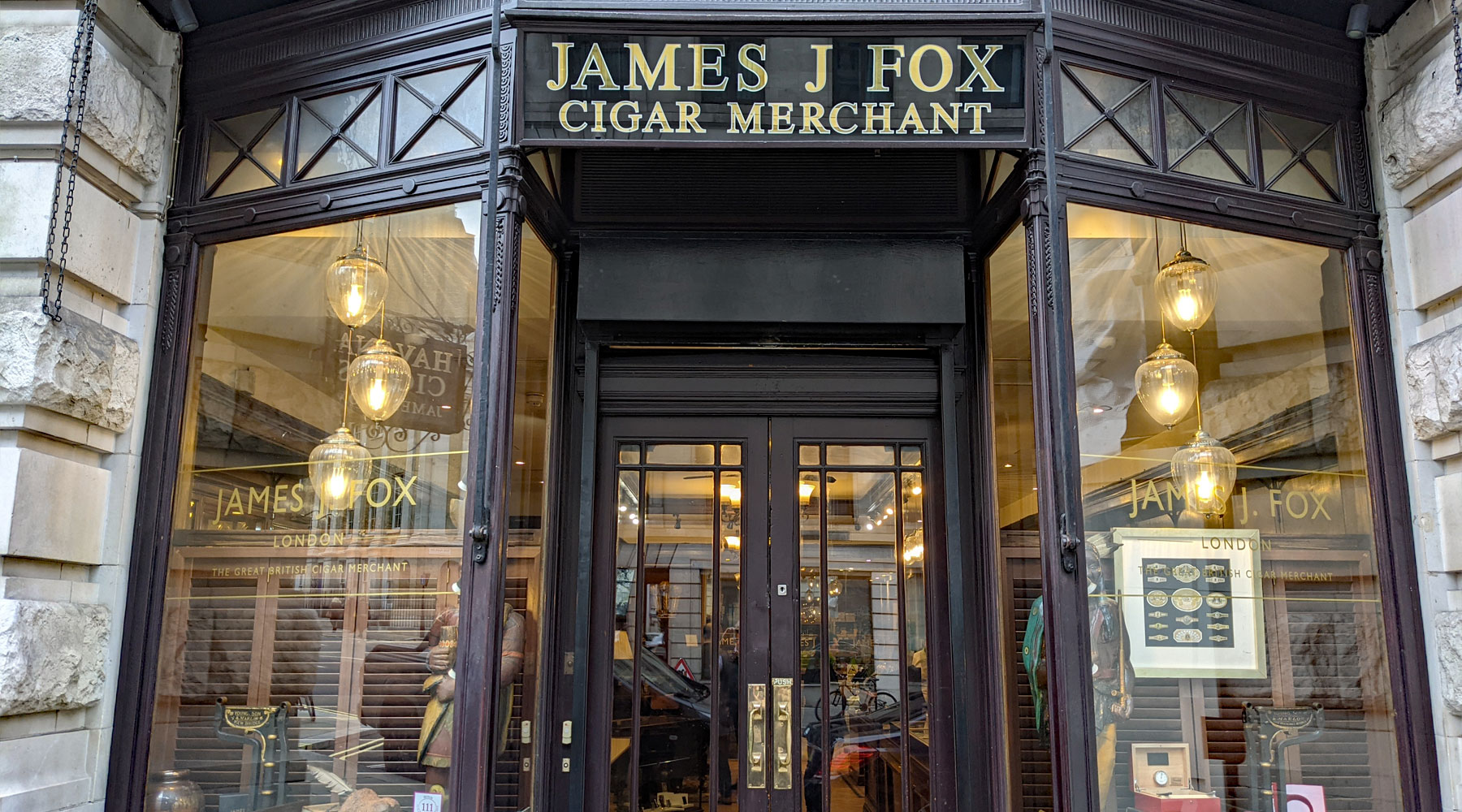 There's a museum in James J Fox, London's oldest cigar shop