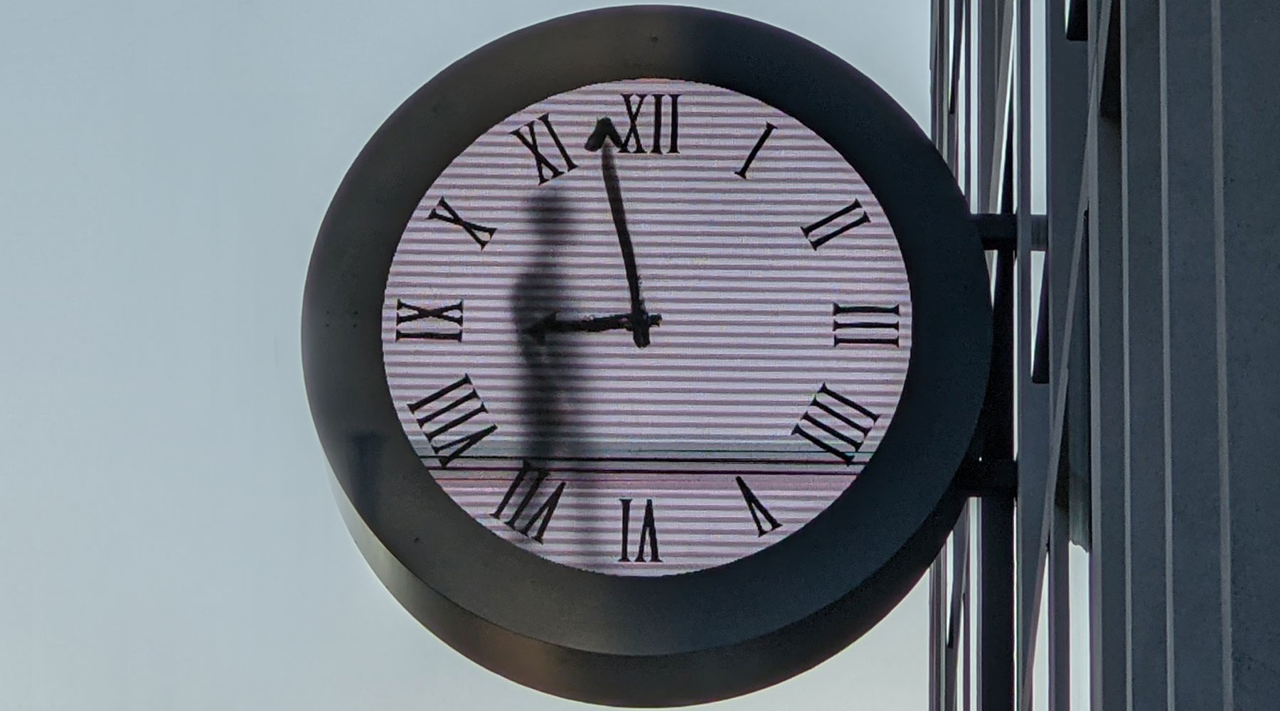 Paddington has trapped a man inside a clock