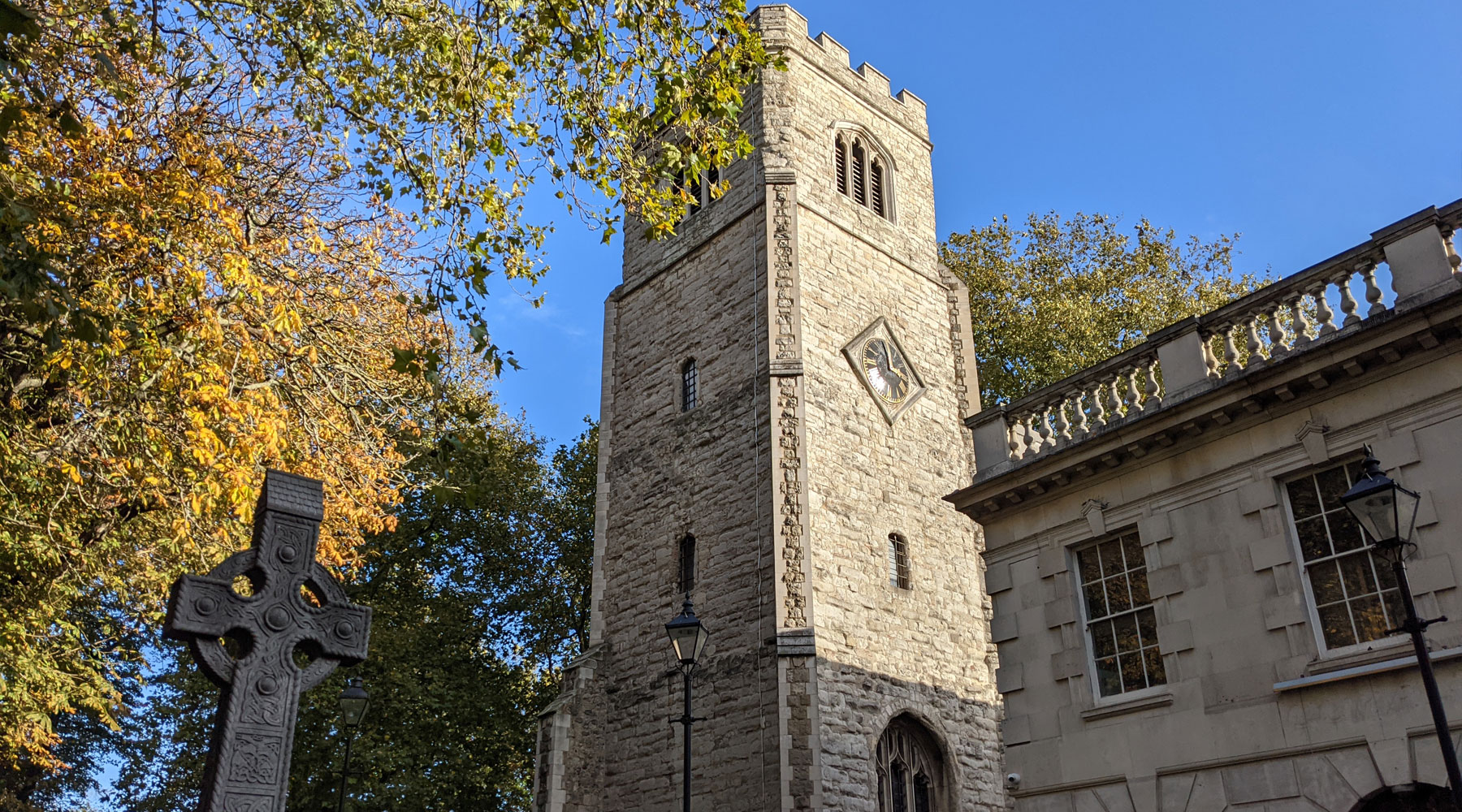 You can climb up Hackney's medieval clock tower