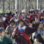 See hundreds of English Civil War reinactors march down The Mall