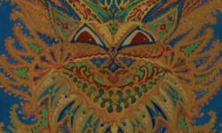 Louis Wain’s kaleidoscopic cats fills a gallery with colour