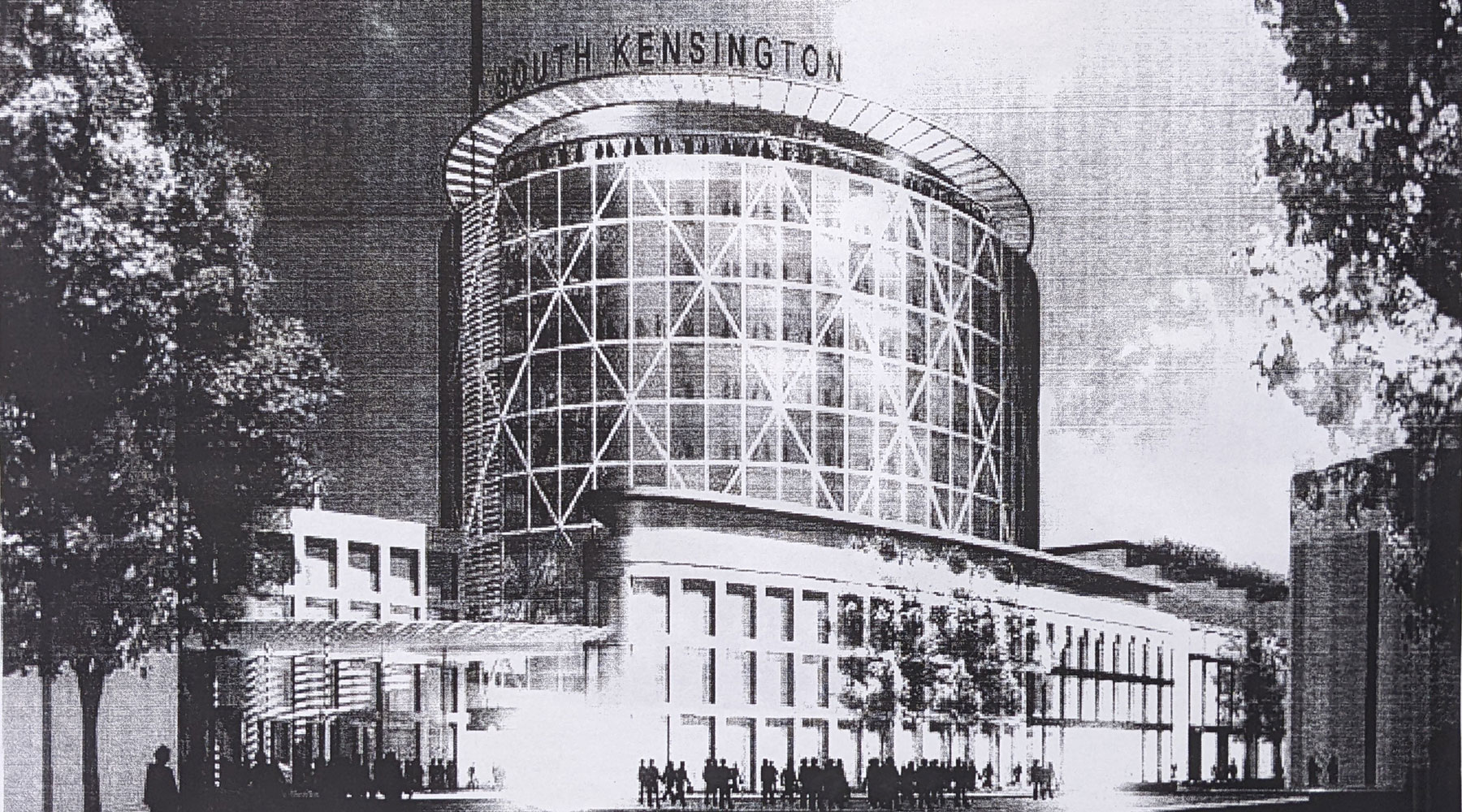 The unbuilt plans for hotels above South Kensington tube station