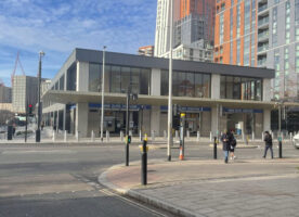 Plans to improve the street outside Nine Elms tube station