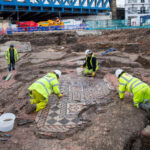 Remarkable Roman mosaic discovered in Southwark