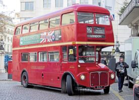 Vintage buses to run in London for Red Nose Day