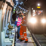 Photos from Crossrail's trial train evacuations