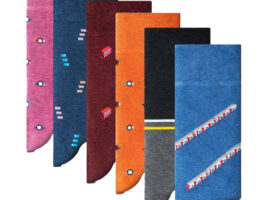 Transport themed socks from the London Sock Exchange