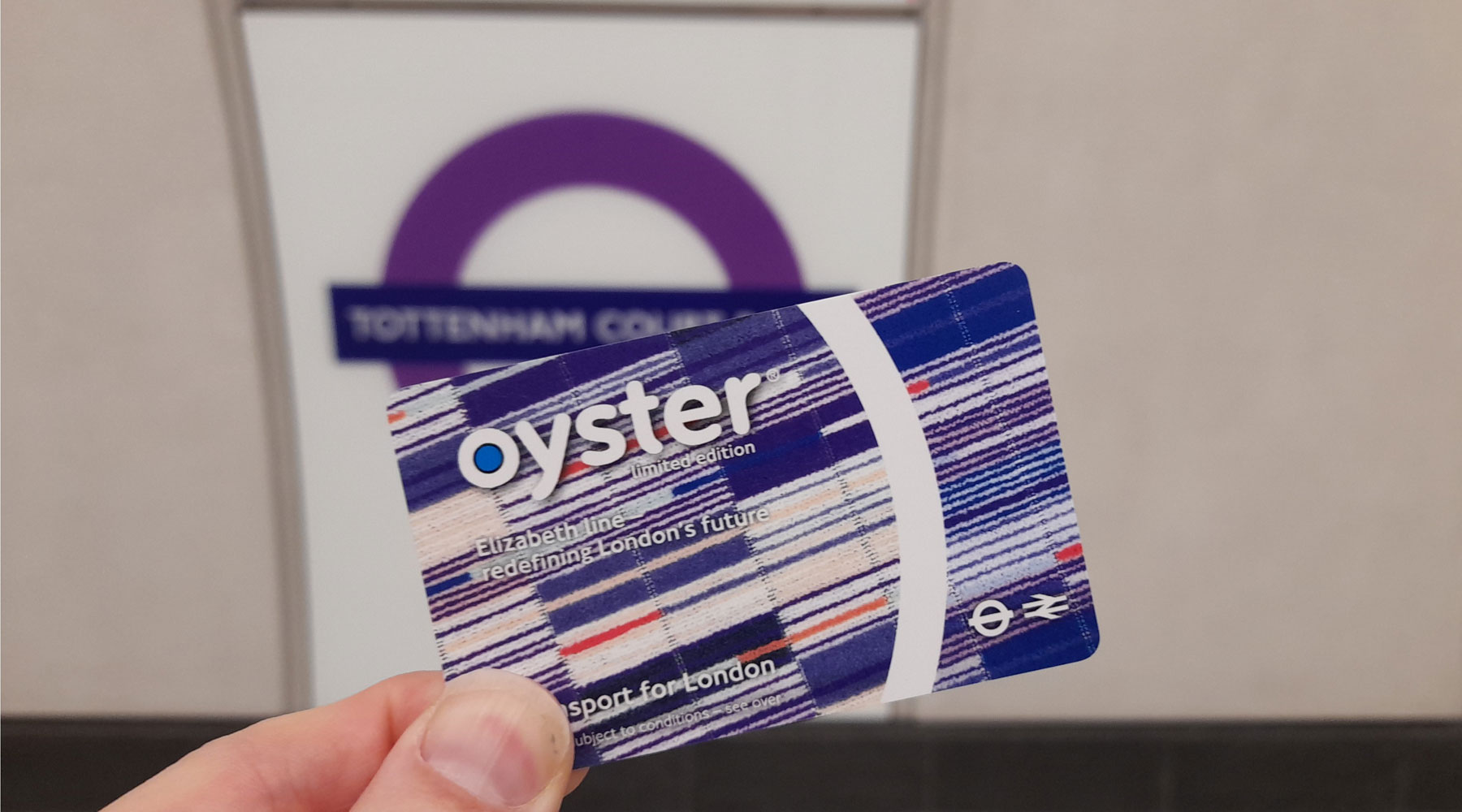 Original design pale blue oyster card holders COLLECTIBLE RARE TFL 