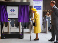 Queen Elizabeth II officially opens the Elizabeth line