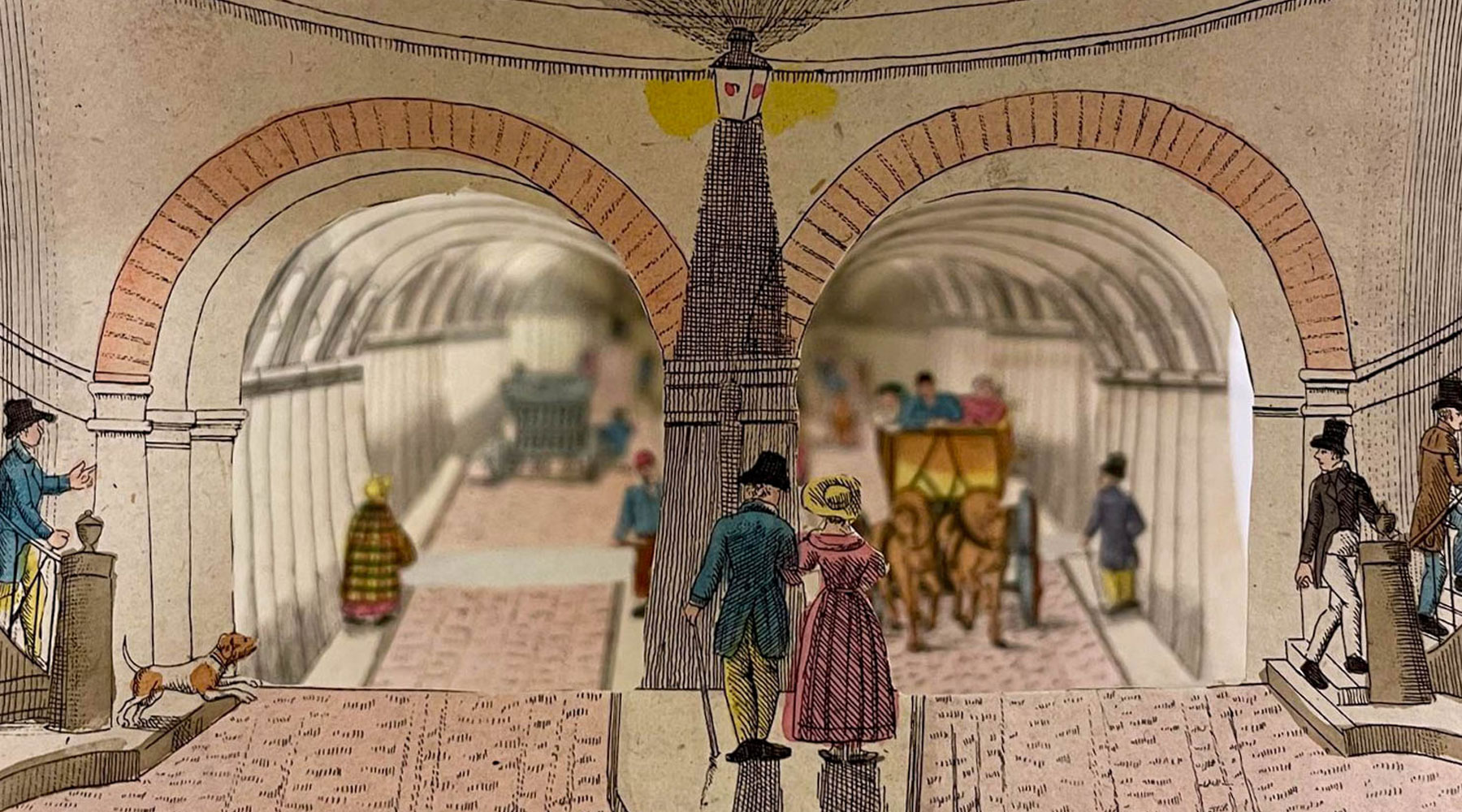 Victorian peepshow of the Thames Tunnel up for sale