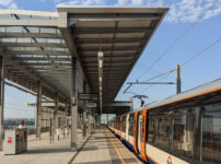 London’s newest station – Barking Riverside opened this morning