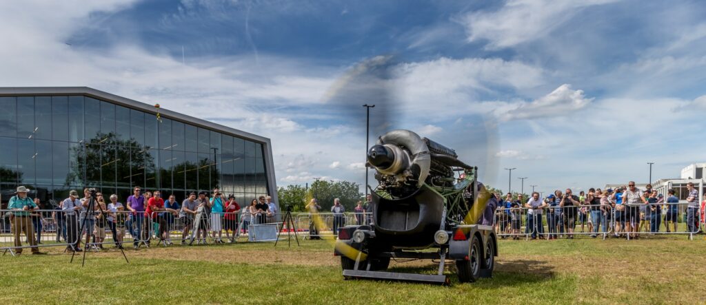 Hear a WW2 Rolls-Royce Merlin engine powered up this weekend
