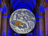 Gaia – a large glowing earth will float inside Southwark Cathedral
