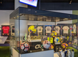 There’s a “rugby ball” in the Museum of London’s Harry Kane football exhibition 