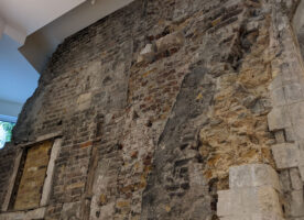 There’s a medieval wall inside a London office that you can visit