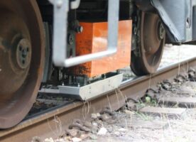 Network Rail testing lasers to clear leaves from the railway tracks