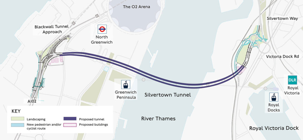 Tunnelling starts on East London’s Silvertown road tunnel