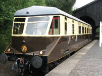 The heritage railway restoring a GWR Diesel Railcar