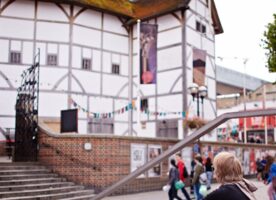 Christmas themed tours of Shakespeare’s Globe theatre
