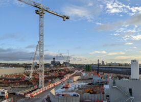 HS2 opens a giant conveyor belt in West London
