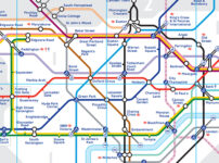 A new tube map and cover art to mark the Elizabeth line changes