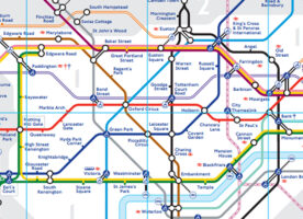 A new tube map and cover art to mark the Elizabeth line changes