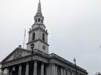 The 800-year old church of St Martin-in-the-Fields