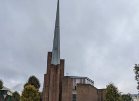 The modernist St Saviour’s Church, Warwick Avenue