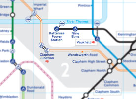 Proposal to extend the Northern line to Clapham Junction