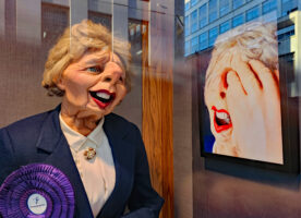There’s a small Spitting Image exhibition in central London