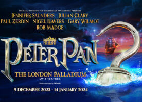 Peter Pan flies into The London Palladium this Christmas