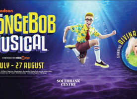 SpongeBob the Musical announces Divina de Campo, Gareth Gates and Tom Read Wilson to star at the Southbank Centre