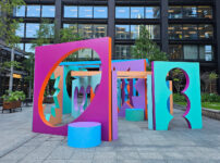 Public art – Now You See Me at Principal Place