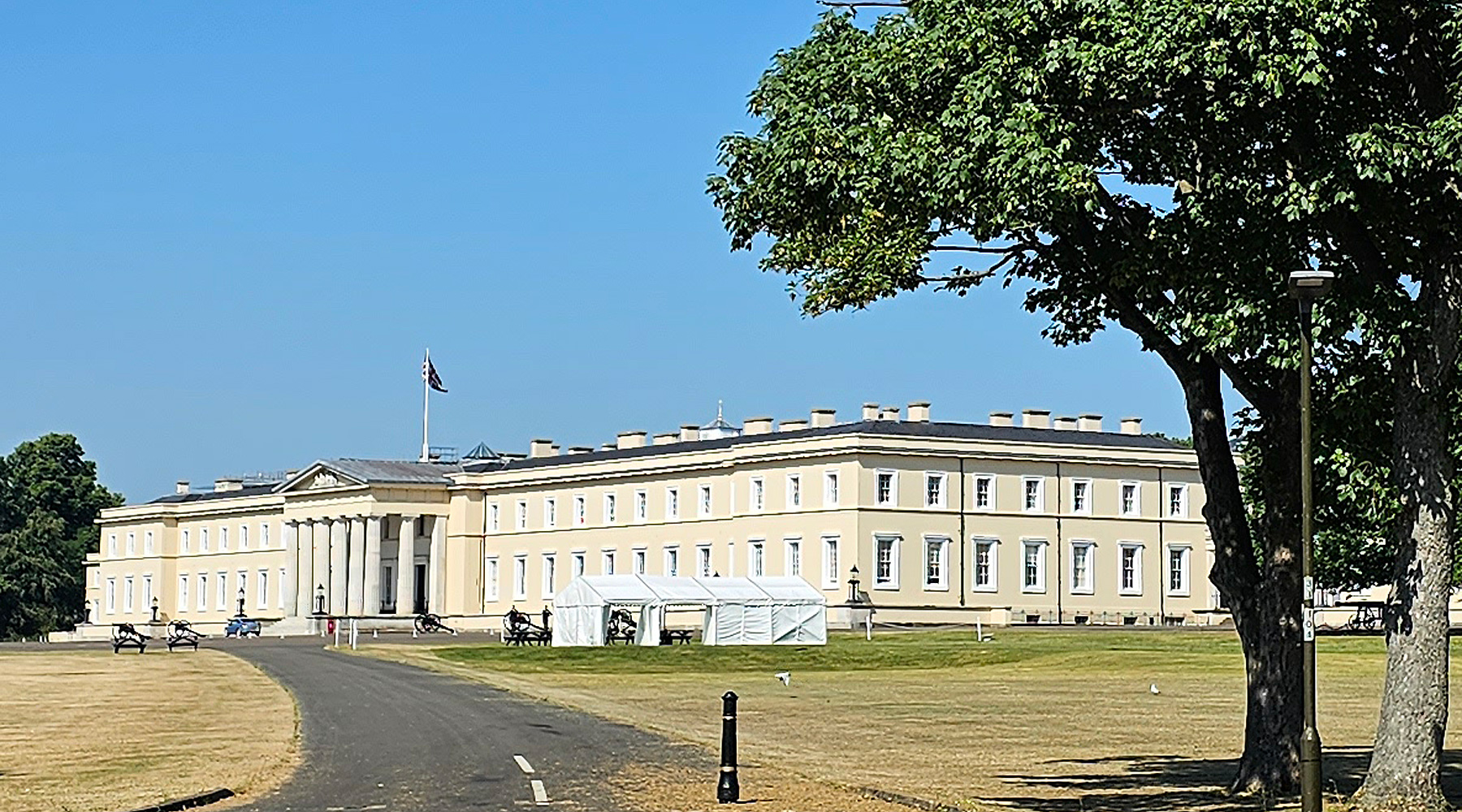The Royal Military Academy Sandhurst is offering public tours of their historic buildings