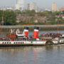 Waverley, the world’s last seagoing paddle steamer is visiting London