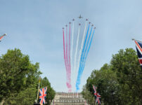 How to request your very own Red Arrows flypast