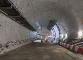 First photos from inside the Silvertown Tunnel