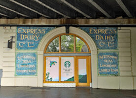 Restored tea room at London Bridge taken over by Starbucks