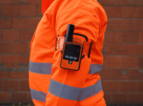 Improving safety on the DLR: Railway workers equipped with geofencing warning kits