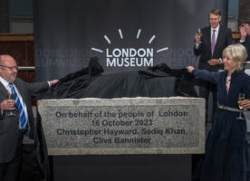 From meat market to museum – the London Museum’s new Foundation Stone unveiled